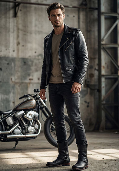 Men's Biker Boots