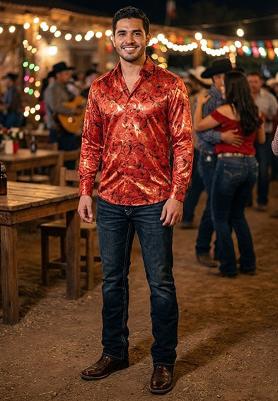 Men's Fashion Western Shirt