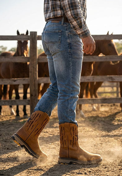 Men's Work Boots & Shoes