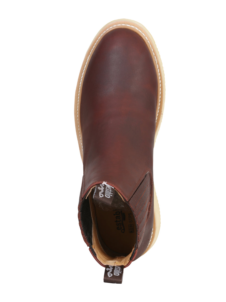 Establo Men’s Work Ankle Boot - Grasso Leather

 - Shedron 321