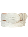 Men's Cowboy Belt - ImitationTail allgator - Bone 695