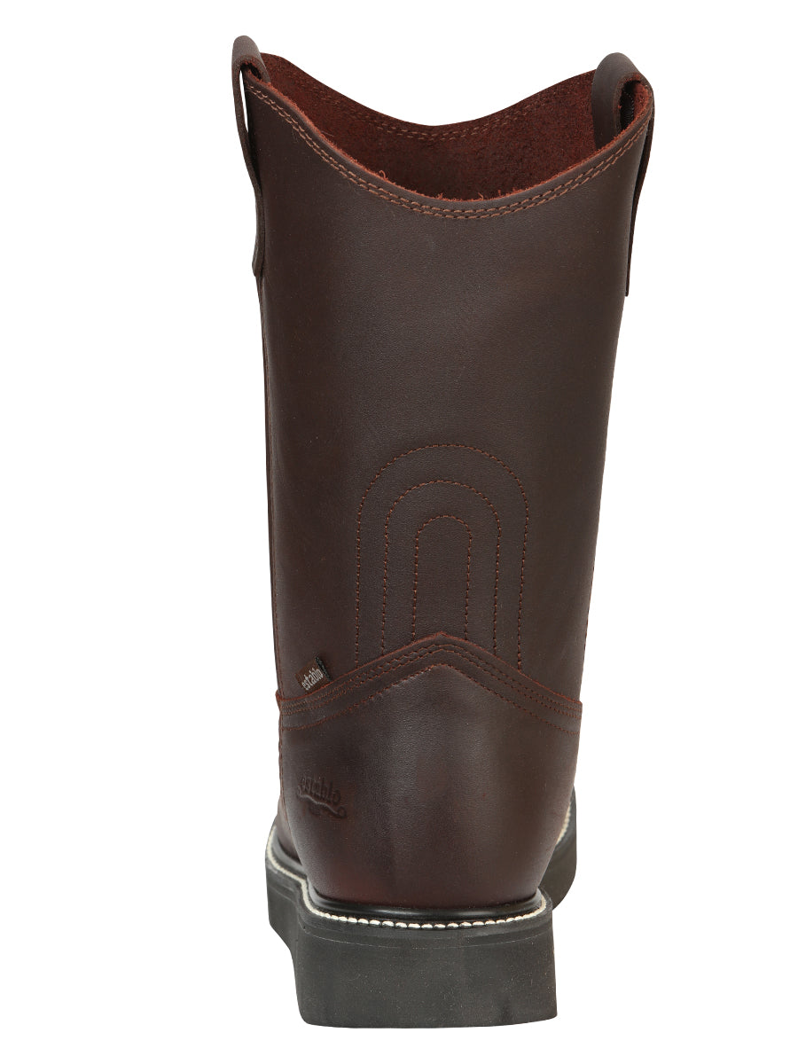 Establo Men’s Work Boot Grasso Leather

 - Vino 24962