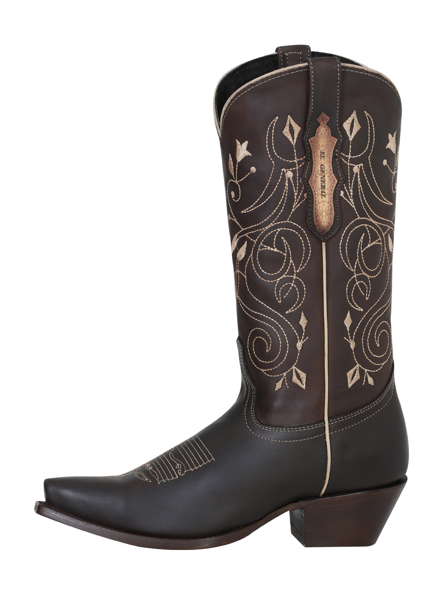 El General Women’s Limited Edition Western Boot - Chocolate

  34511