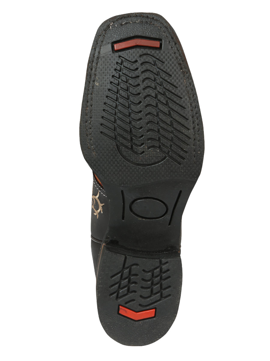 El General Rodeo Boot - Crazy  Wine with Embroidery 40667