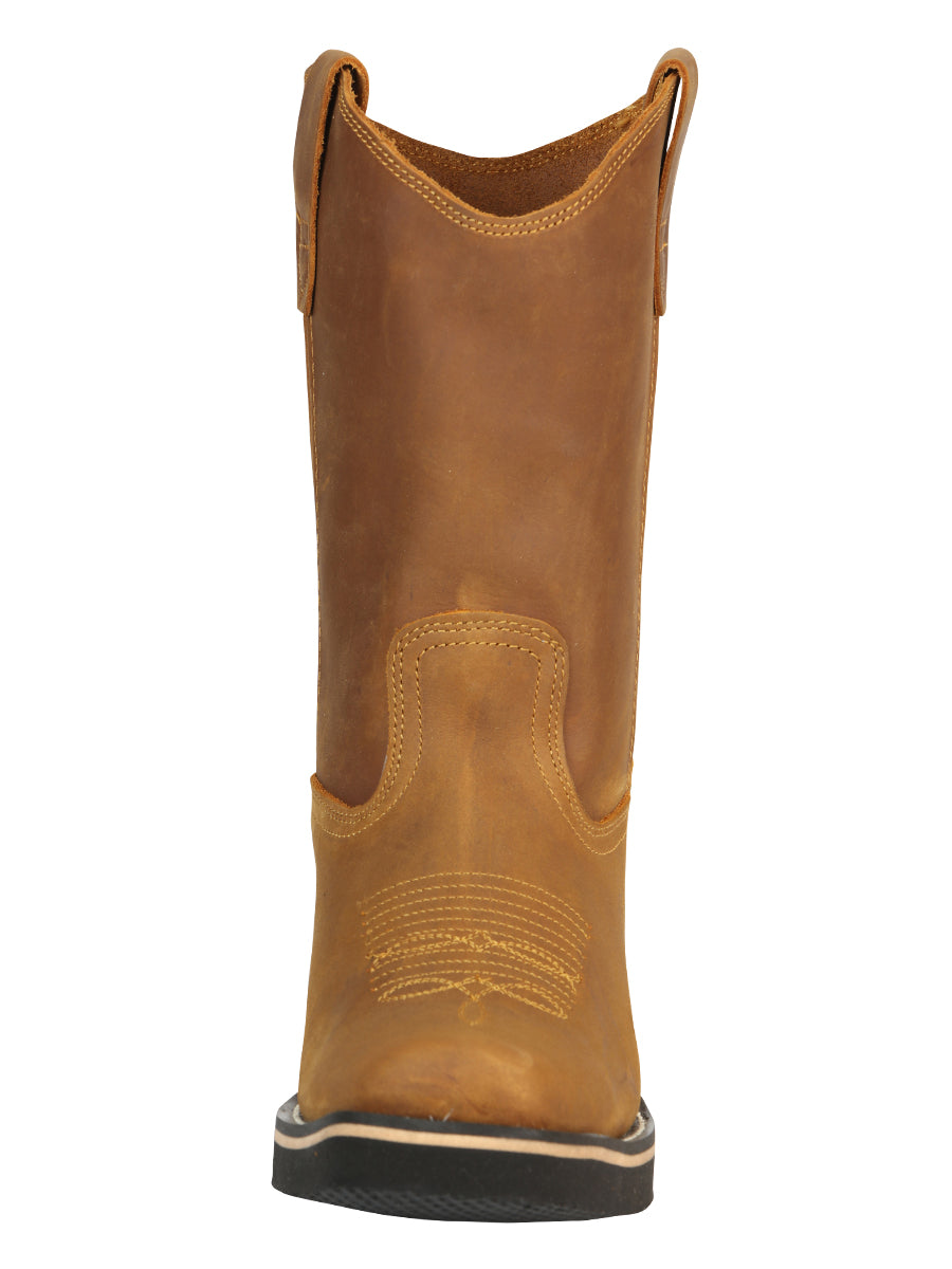 Establo Men’s Work Boot - Crazy Leather in Mango

 41530