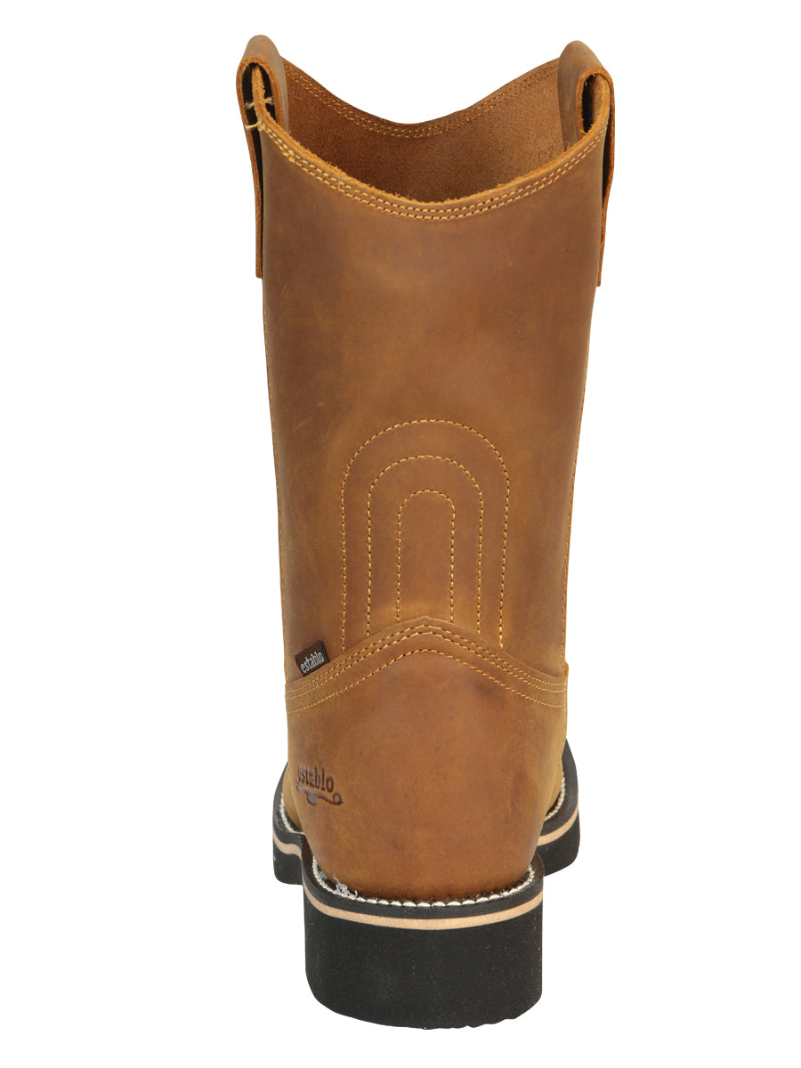 Establo Men’s Work Boot - Crazy Leather in Mango

 41530