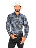 Black Casual Long Sleeve Shirt 43775