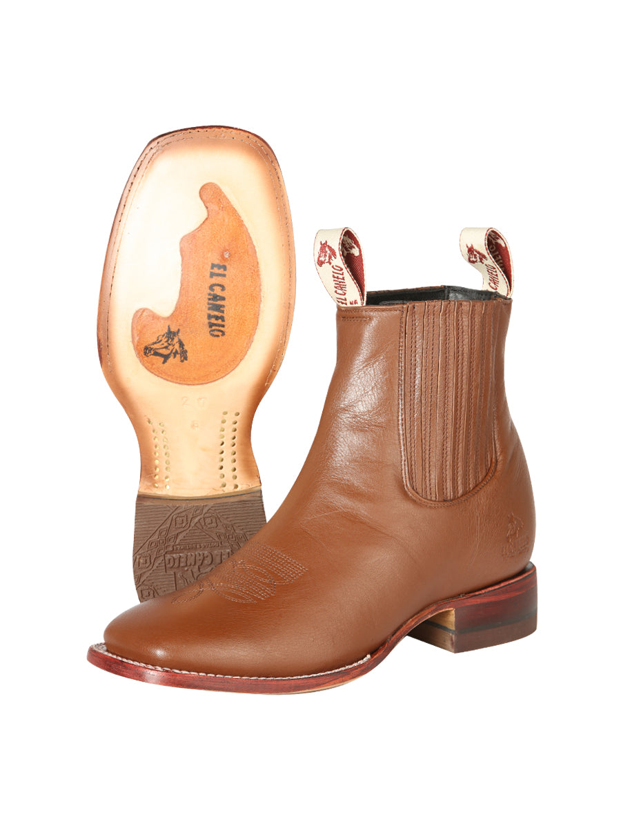 El Canelo Men’s Fronterizo Ankle Boots - Ikon Wood 44242