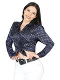El General Navy/Gold Casual Long-Sleeve Shirt 44557