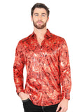 El General Red Casual Long-Sleeve Shirt 44592