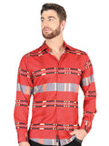 El General Red Casual Long-Sleeve Shirt 44601