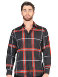 El General Black Casual Long-Sleeve Shirt 44605