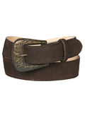 Women Denim Belt - El General - Nobuck Brown 44646