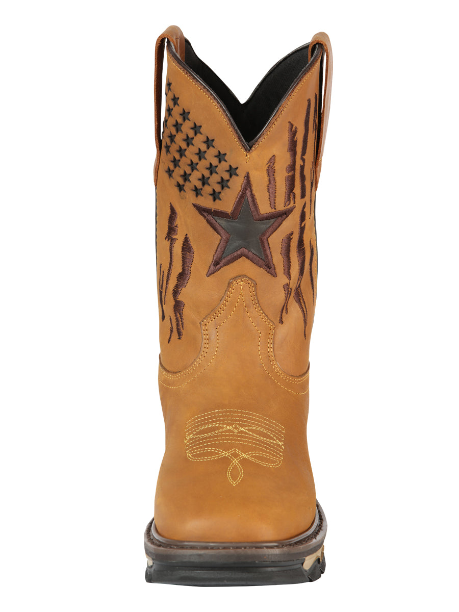 El General Rodeo Work Boot - Crazy Honey 44690