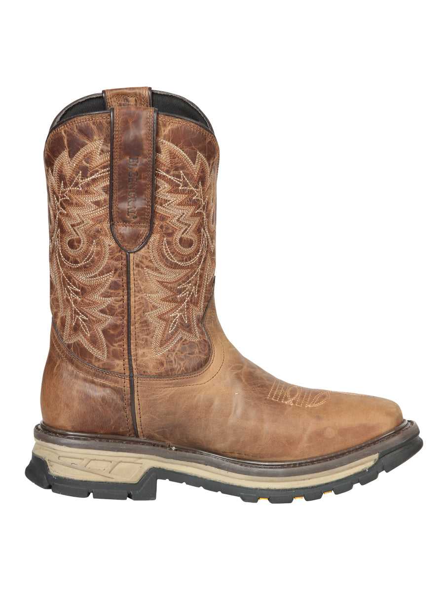 El General Men's  Work Boot - Sand 44691