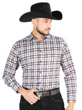El General - Casual Long Sleeve Shirt - Black/White 44703