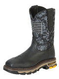 El General Men’s Steel Toe Work Boot - Bull Fight Leather - Black
 
 44774