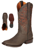 El General Women’s Rodeo Boots Crazy Leather - Brown

  44847