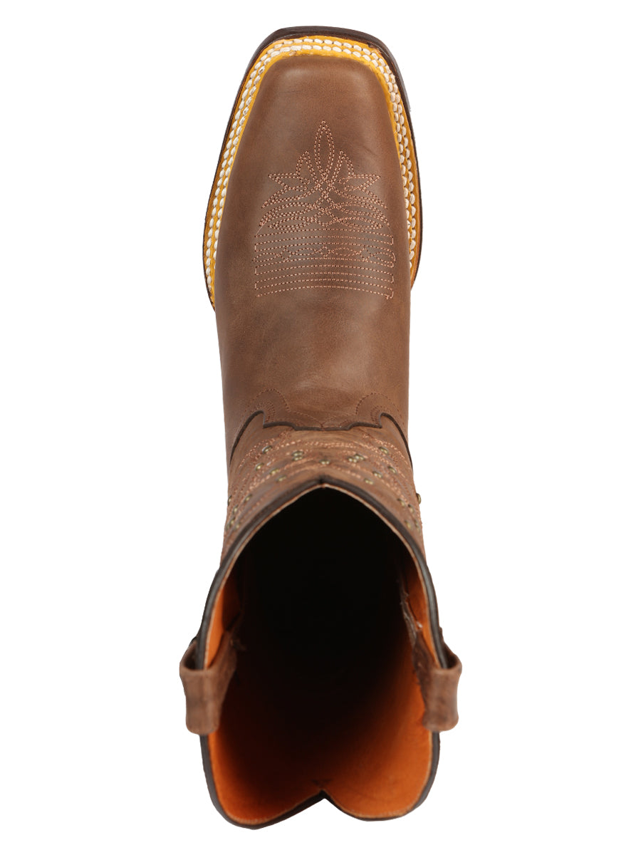 El General Women’s Rodeo Boot  - Alazan Brown 44853