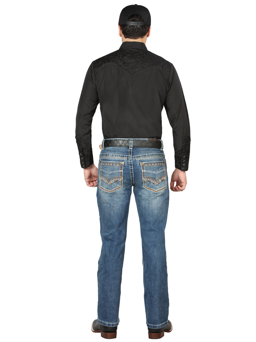 Centenario Bootcut Denim Jeans - Dark Blue 44967