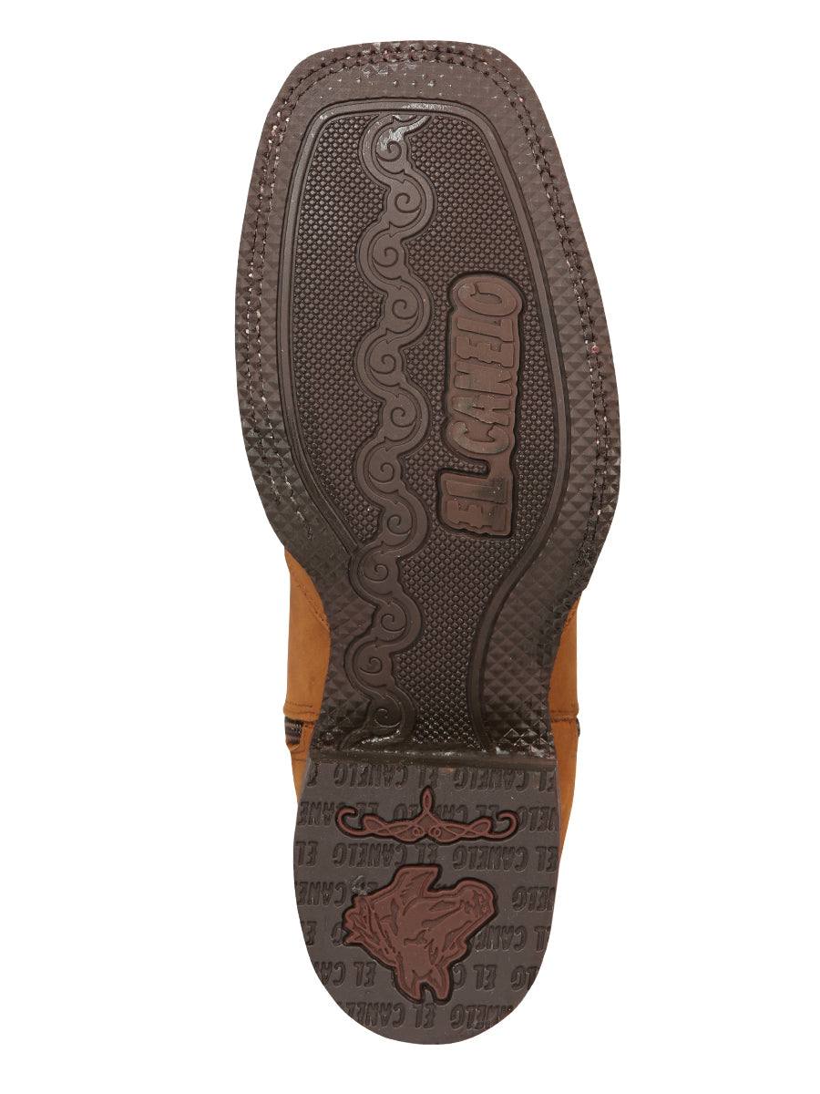 El Canelo Men’s Ankle Boots - Nobuck Taupe 45212