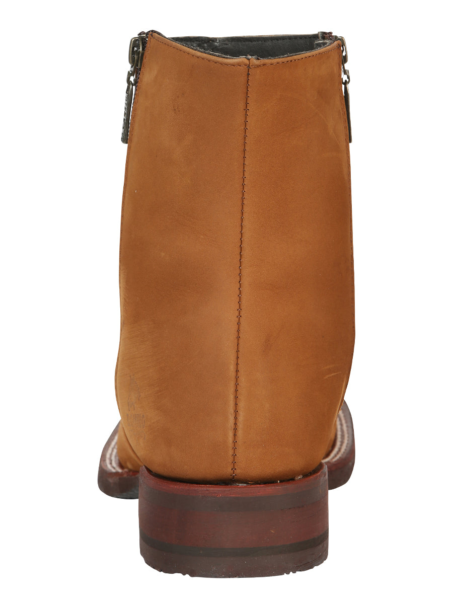 El Canelo Men’s Ankle Boots - Nobuck Taupe 45212