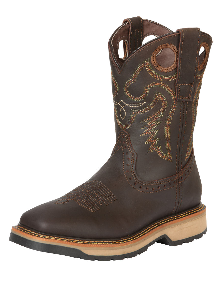 El General Men’s Work Boot - Grasso Leather - Moka

 45368