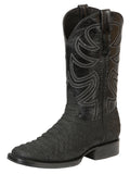 El General Men’s Rodeo Boot Imitation Python - Black 45561