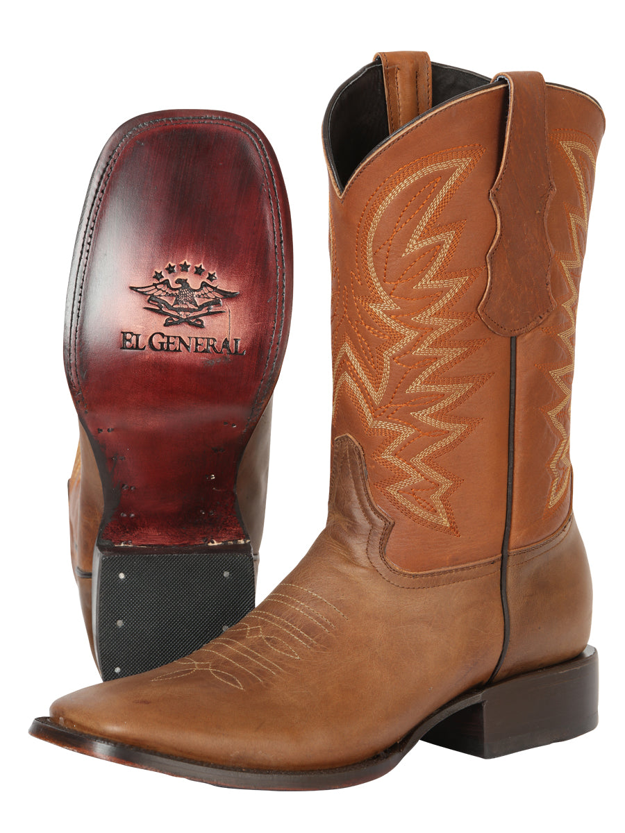 El General Men’s Rodeo Boots - Brown 45580