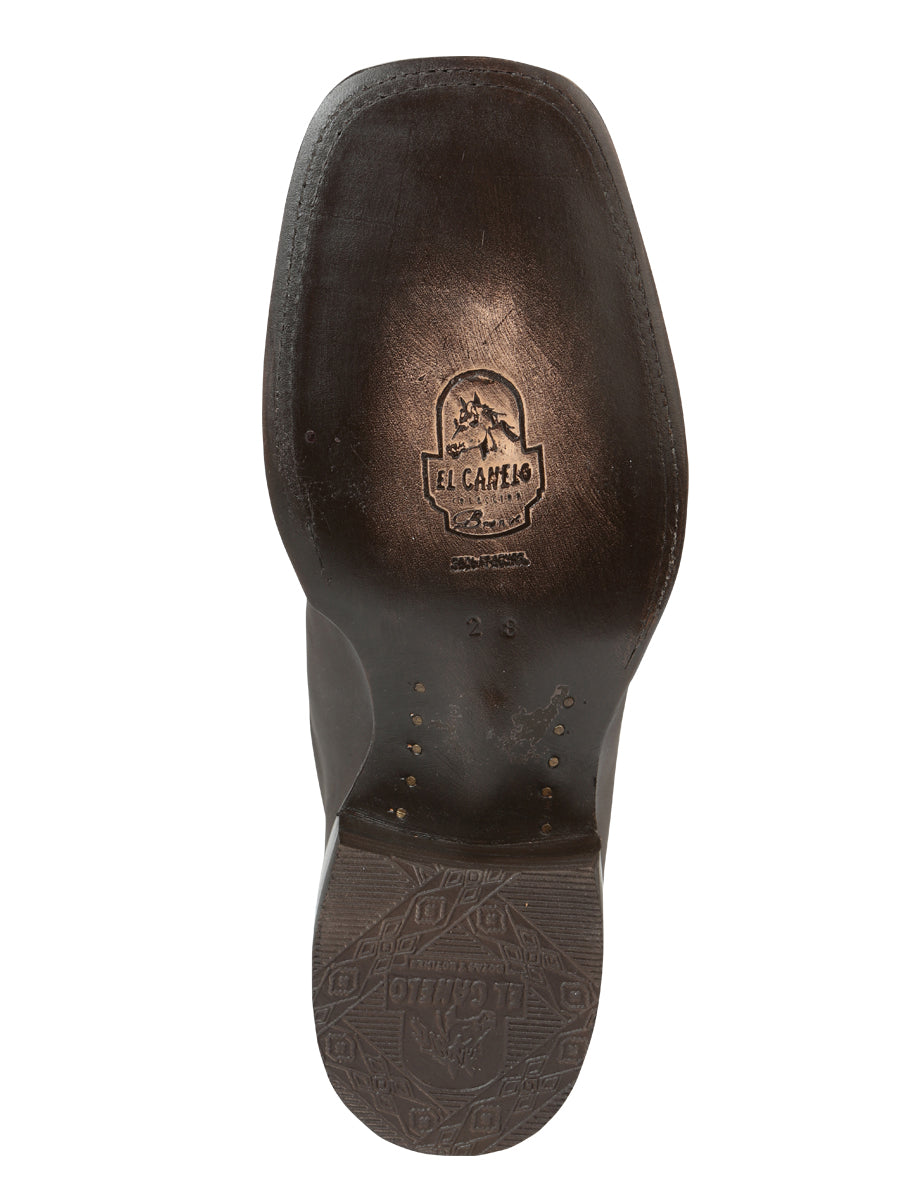 El Canelo Men’s Matte Brown Boots 45756
