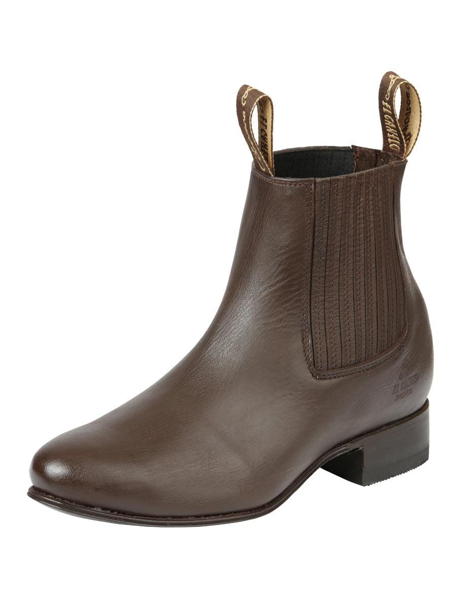 El Canelo Men’s Charro Boots - Brown 45757