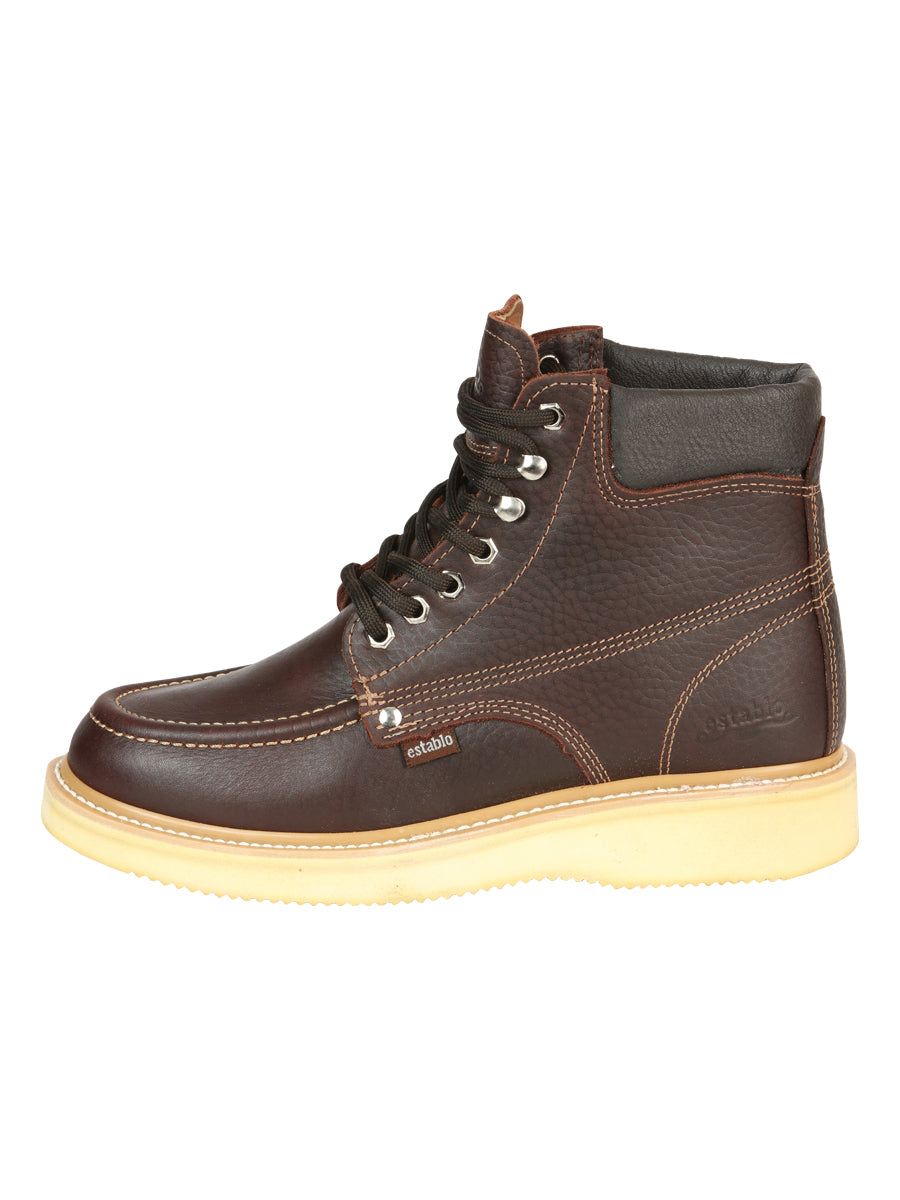 Establo Men’s Work Boot - Bull Fight Shedron Lace-Up 91203