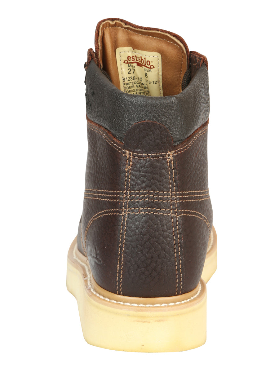 Establo Men’s Work Boot - Bull Fight Shedron Lace-Up 91203