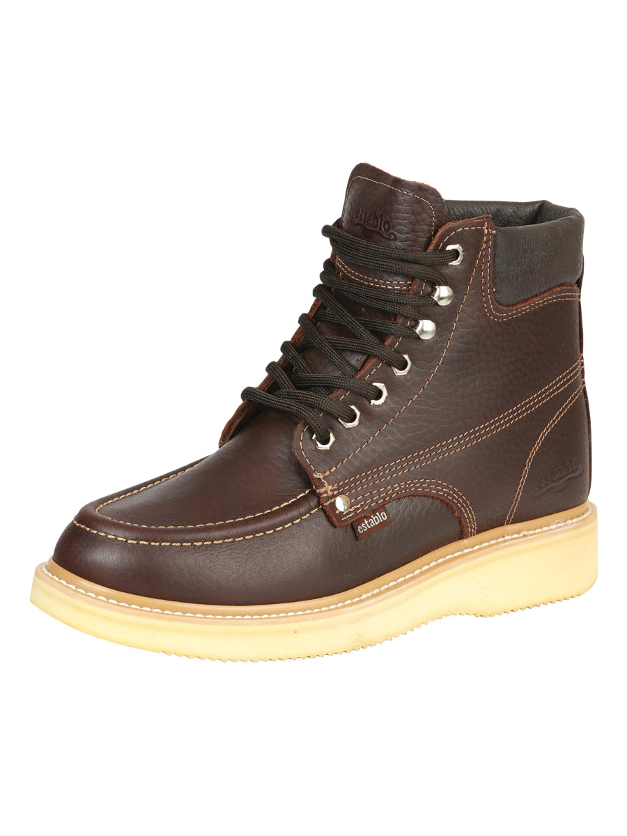 Establo Men’s Work Boot - Bull Fight Shedron Lace-Up 91203