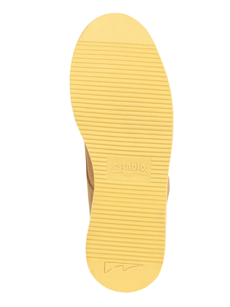 Establo Men’s Work Boot - Nobuck Canela Lace-Up 91204