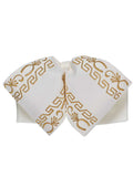 Adult 
Mexican Charro Bow Tie 100% Polyester Ivory/Gold  600136