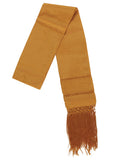 Mexican Shawl 85% Articela, 15% Polyester Gold 600386
