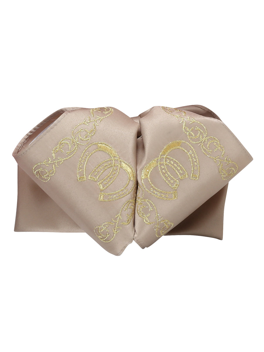 Adult 
Mexican Charro Bow Tie 100% Polyester Sand/Gold  601592