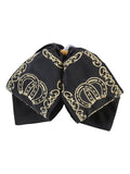 Kids 
Mexican Charro Bow Tie 100% Polyester Black/Gold  601763