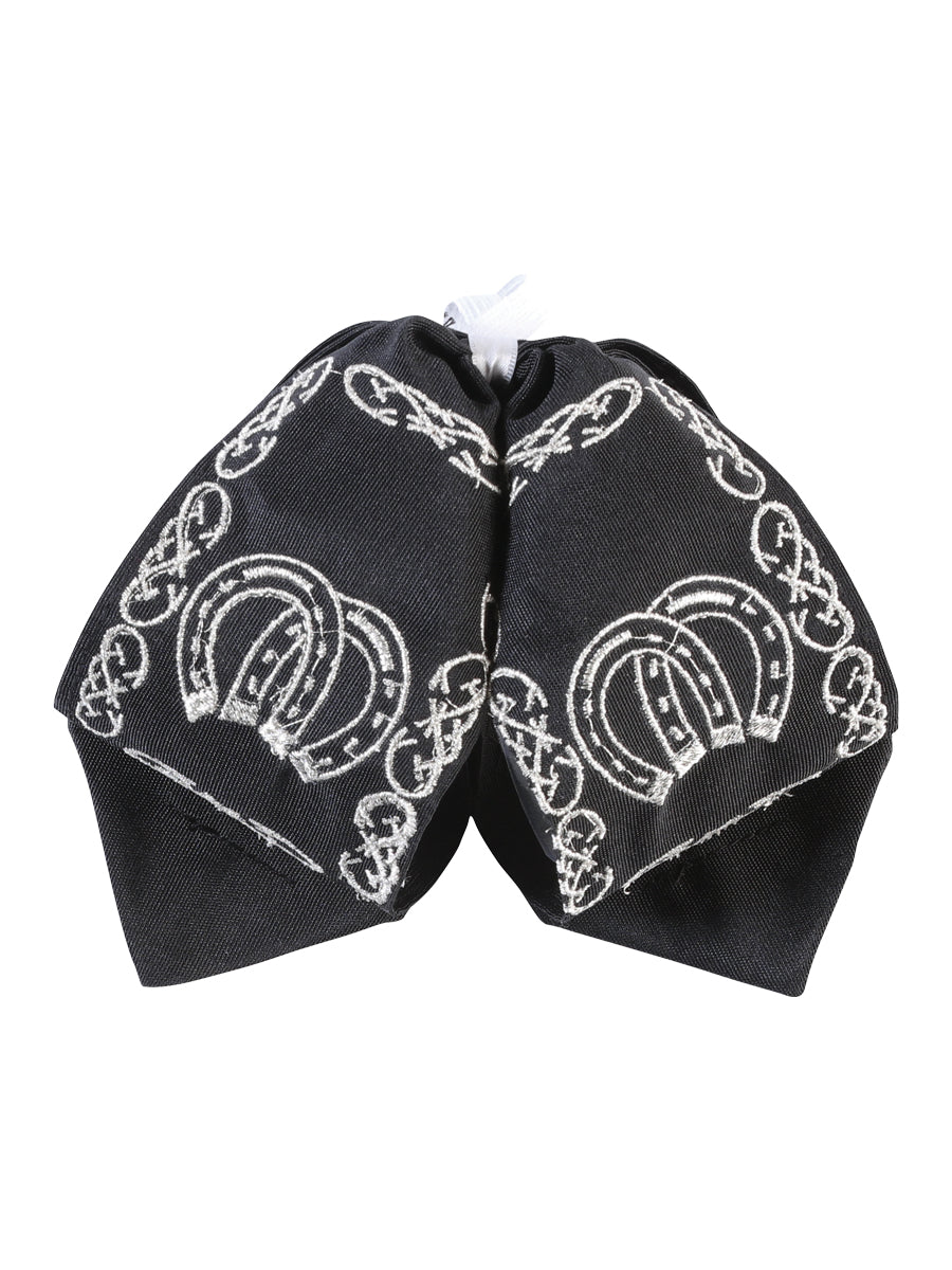 Kids 
Mexican Charro Bow Tie 100% Polyester Black/Gold  601813