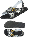 Mexican Artisanal Sandals 50% Leather, 50% Synthetic Black  603788